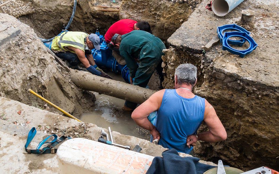 travaux assainissement Marolles-en-Brie
